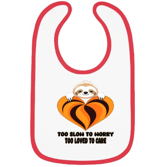 Sloth Snuggles & Heart Hugs Bibs