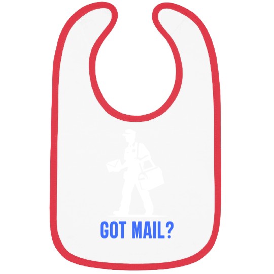 Postal Worker and Mailman Design Bibs
