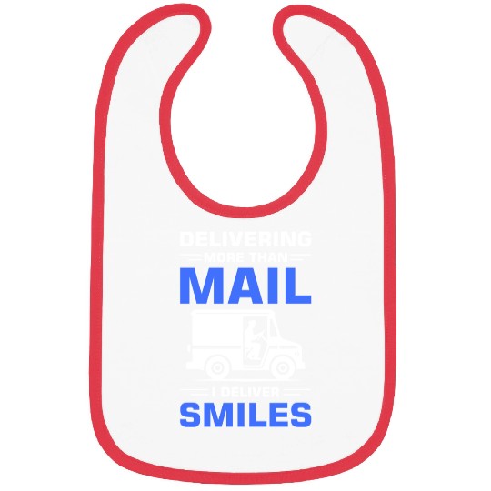 Postal Worker and Mailman Design Bibs