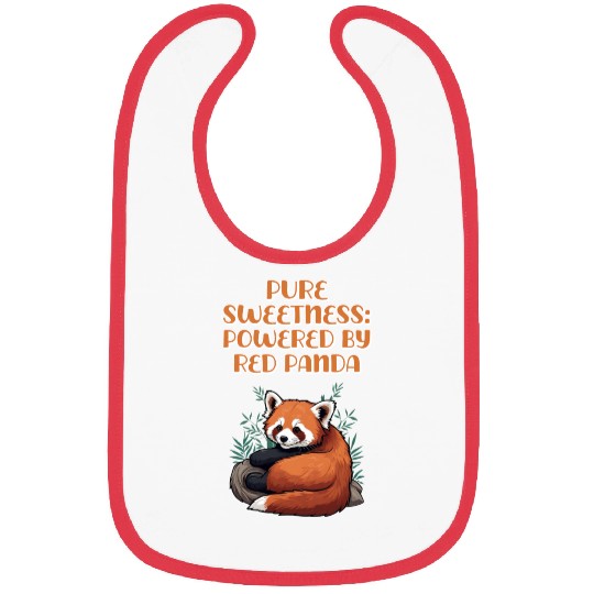 Pure Sweetness: Powered By Red Panda - Cute Animal Bibs
