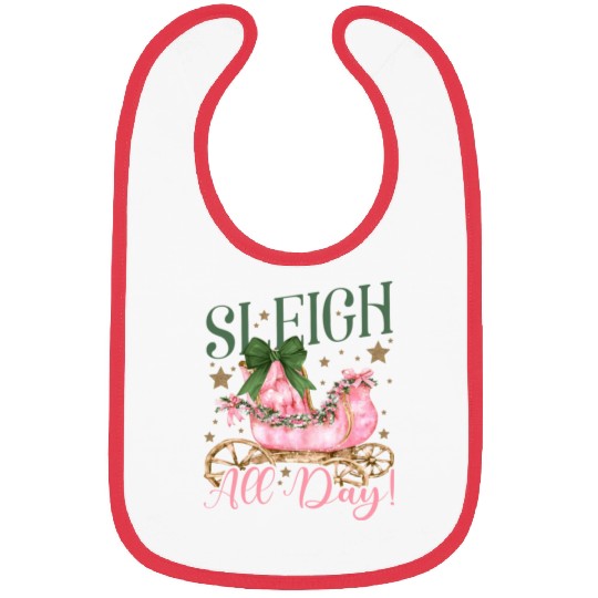 Sleigh All Day Bibs