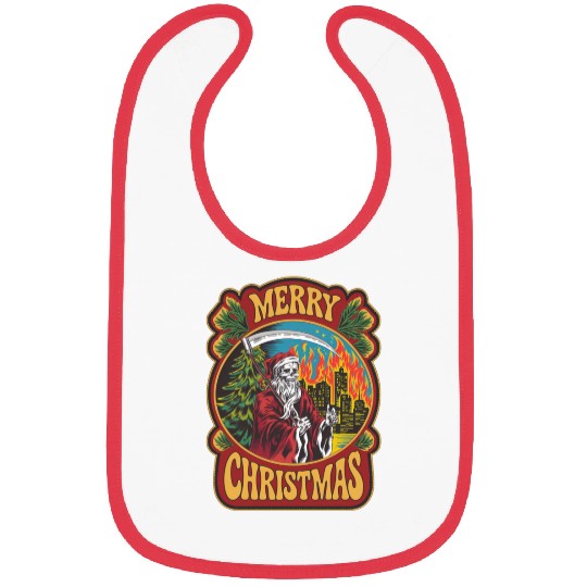 Dark Christmas Bibs