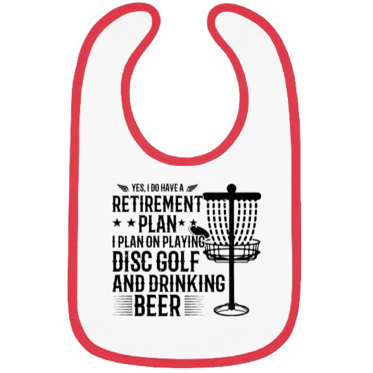 Yes I Do Have A Retirement Plan Disc Golf Bibs