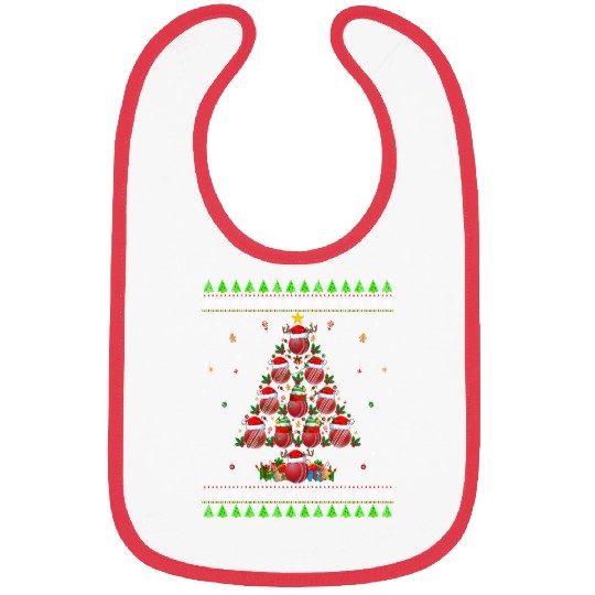 Cricket Christmas Tree Bibs