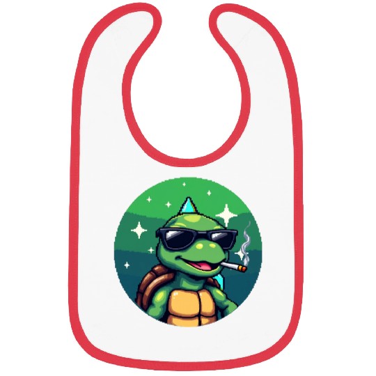 Bibs Turtle Cool