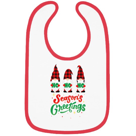 Seasons Greeting With Nome Bibs