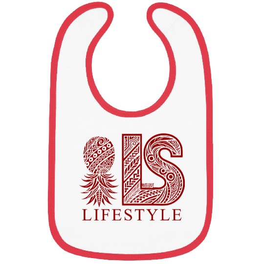 Tribal Upside-Down Pineapple LS Bibs