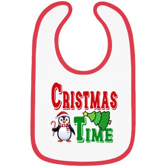 CHRISTMAS TIME Bibs