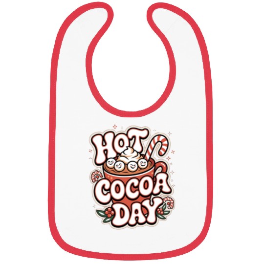 Hot Cocoa Day Bibs