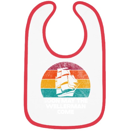 Sailor Meme Pirate Ship Ocean Sailing Bibs