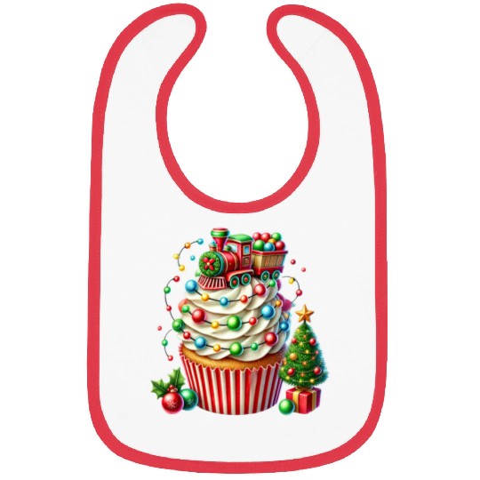Christmas ice cream, Merry Christmas Bibs