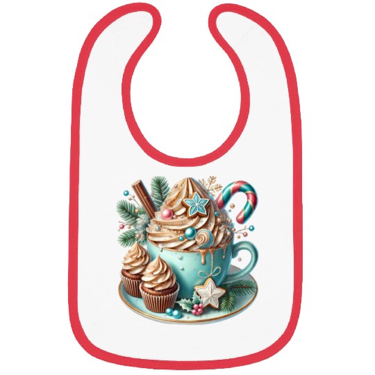 Christmas ice cream, Coquette Chistmas Bibs