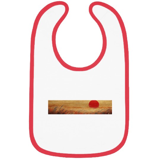 Sunset Serenity: Susuki Fields in Twilight Bibs