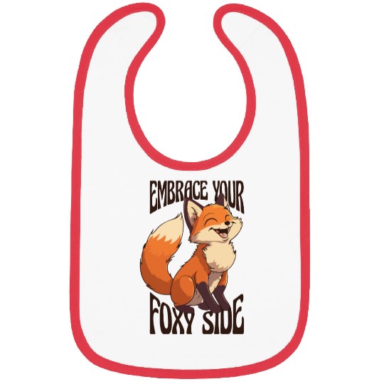 Embrace Your Foxy Side Canidae Caninae Red Fox Bibs