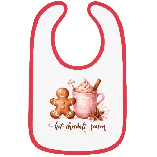 Hot Chocolate Season Bibs