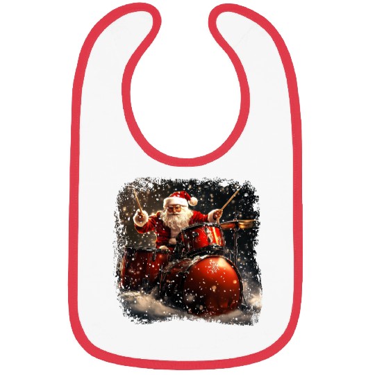 Santa drummer Bibs