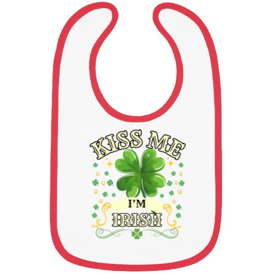 Kiss Me Im Irish Bibs