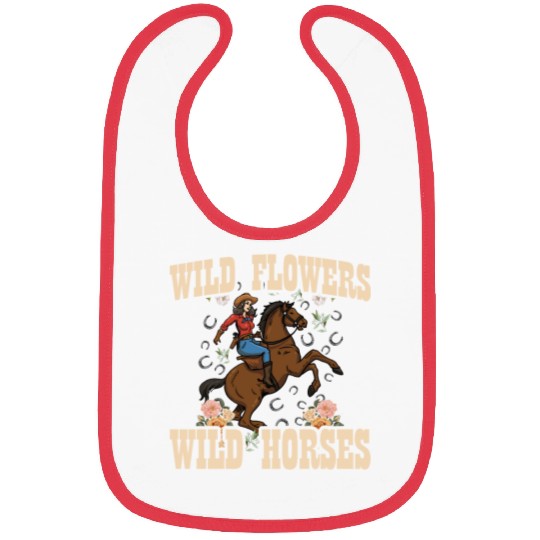 Wild Flowers Wild Horses Women's Wild Horses Bibs