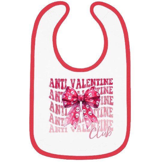 Anti Valentine Club Bibs