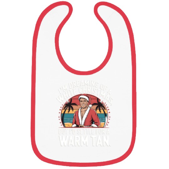 I'm dreaming of a white Christmas Bibs