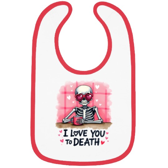 Valentines Retro, Valentine Day Bibs