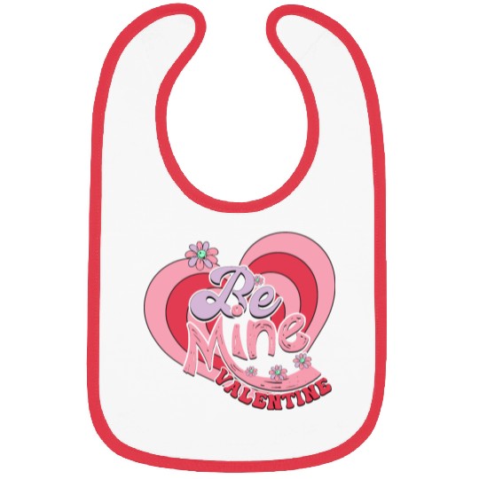 Be Mine Valentine Bibs