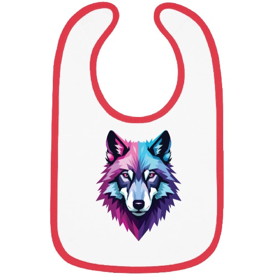 A geometric Wolf Bibs