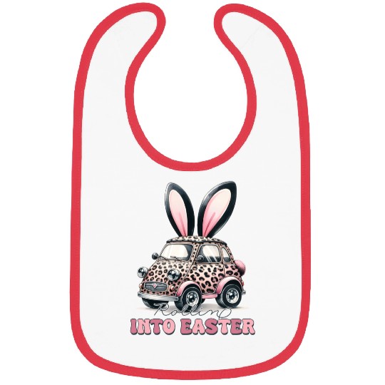 Happy Easter Bunny, Easter Day Bibs