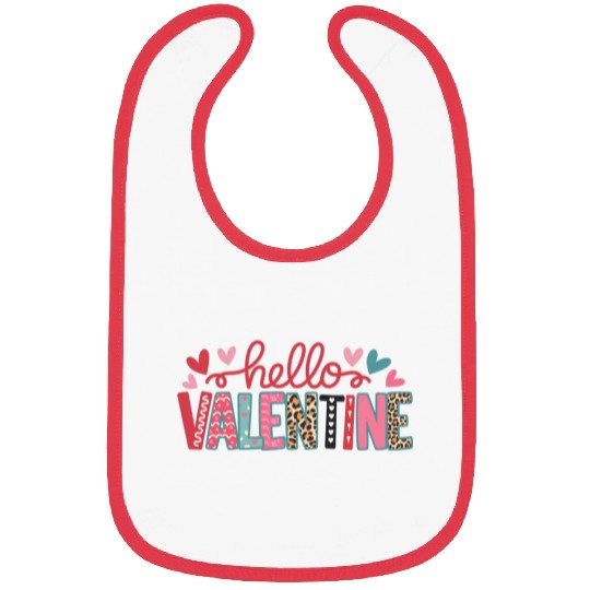 Valentines Day, Valentine Retro Bibs