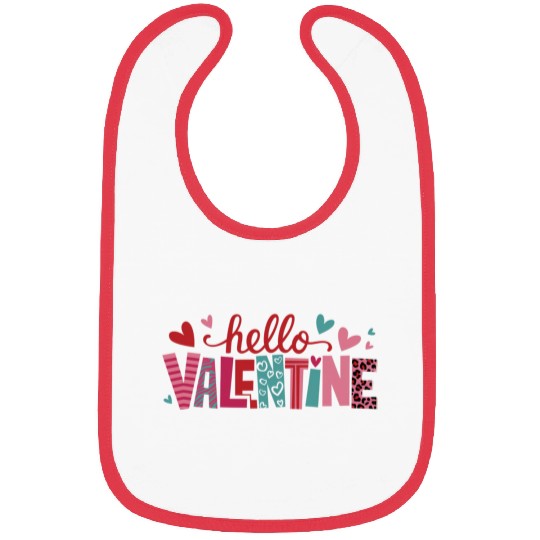 Valentines Cute, Valentine Day Bibs