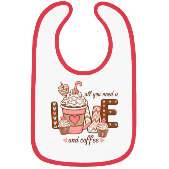 Valentines Cute, Valentine Retro Bibs