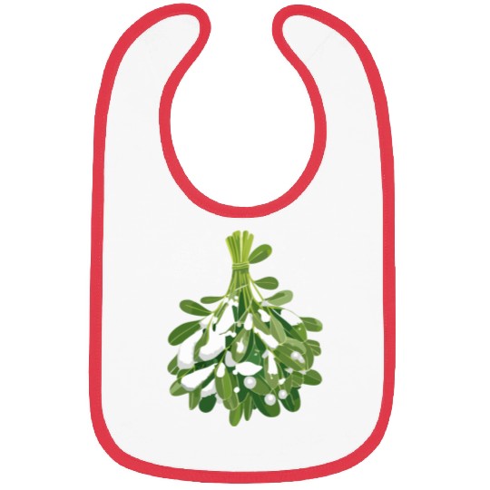 Mistletoe Bibs