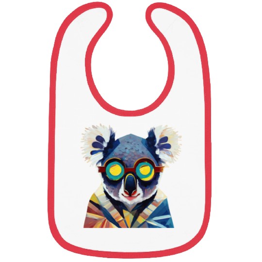 Funny koala Bibs