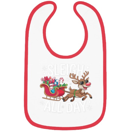 Sleigh All Day Bibs
