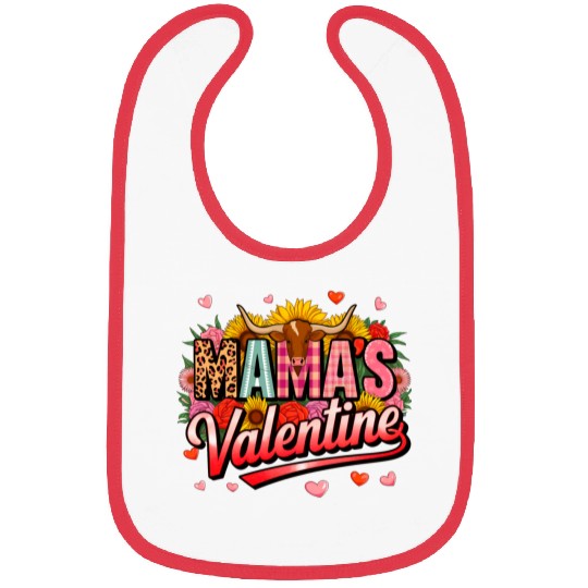 Valentines, Valentines Day, Retro Valentine Bibs