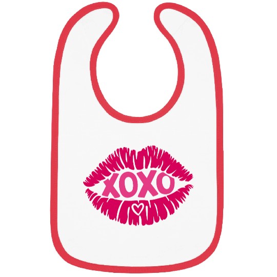 XOXO Valentine Sublimation Bibs