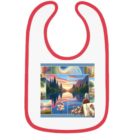 Aesthetic Texts Bibs