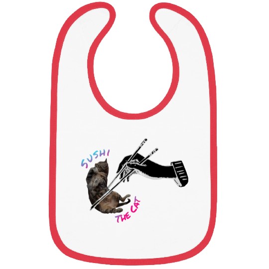 One.Anomaly Sushi - The Cat Bibs