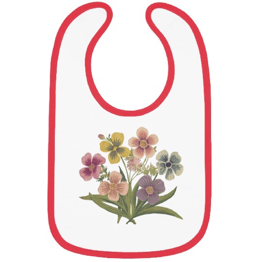 Wildflowers Bibs