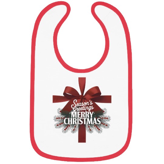 season's greetings Bibs