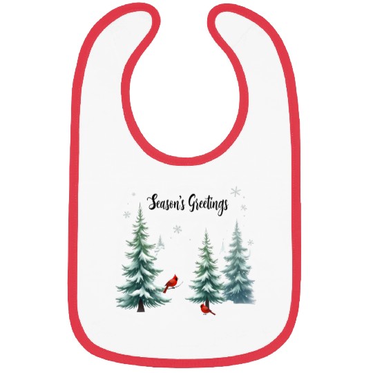 season's greetings Bibs