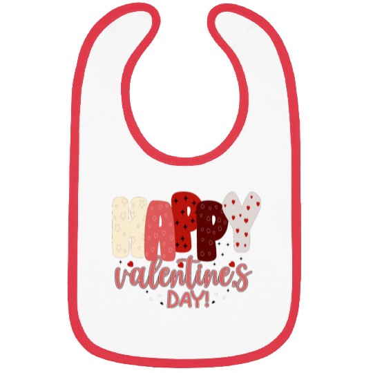 Valentines Day, Retro Valentine, Coquete Valentine Bibs