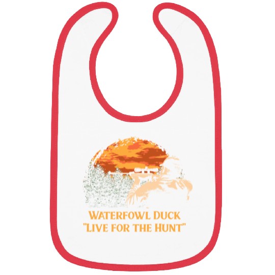 Waterfowl Duck Live for the Hunt Cast Around Bibs