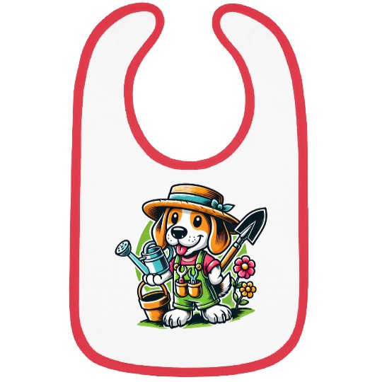 Beagle Gardener Bibs