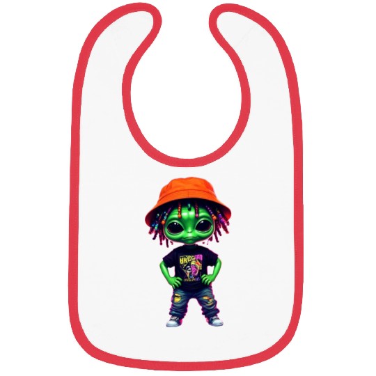 Alien green Bibs