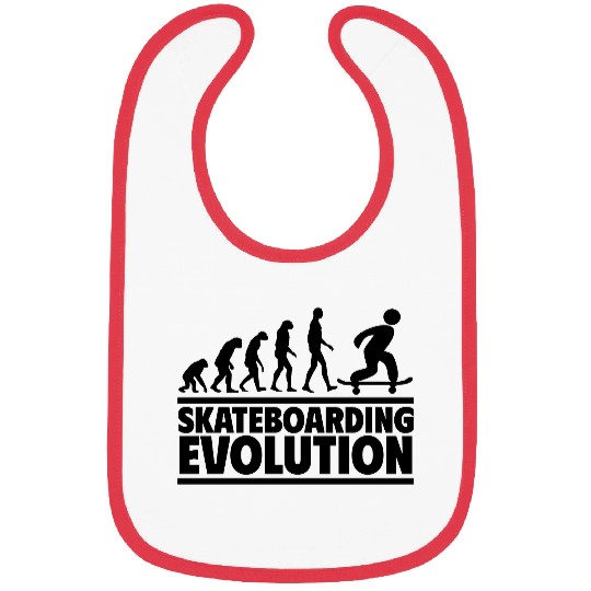 Skateboarding Evolution Bibs