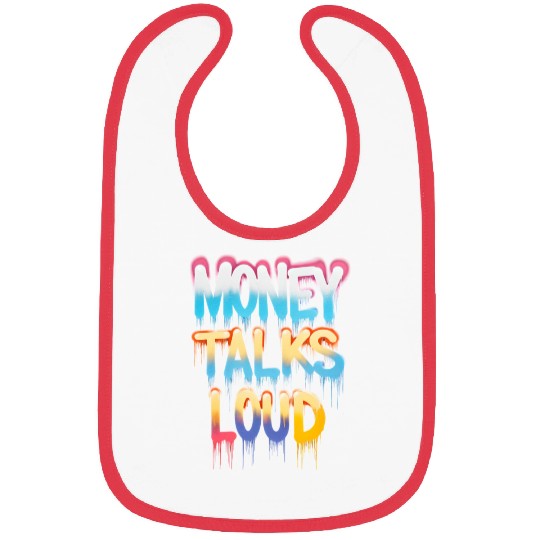 Money Talks Art Bibs