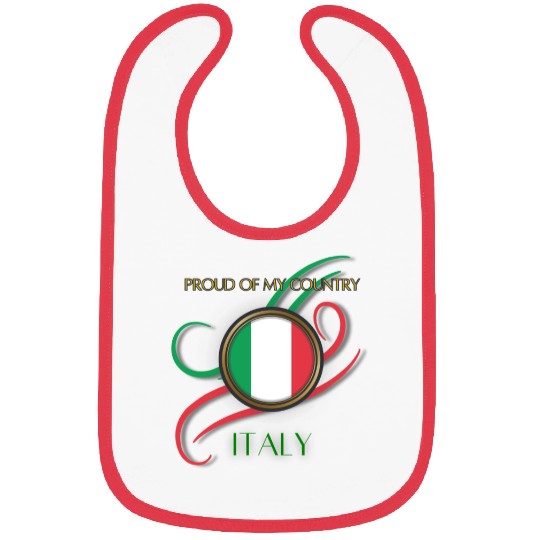 Tricolor Pride: Spirit of Italy Bibs