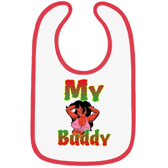 My Devil Buddy Illustration Bibs