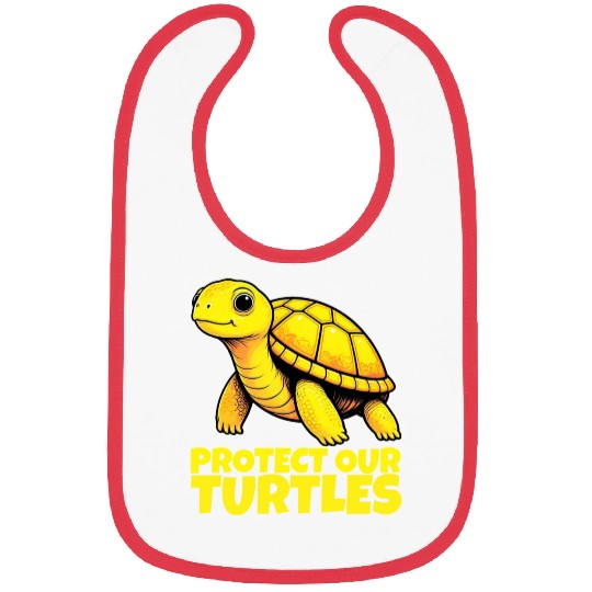 Cute Turtle Designs for Nature Fans Bibs